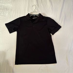 Nike Golf Kids Medium M Black Polo Shirt. Used, good condition. Athletic top.